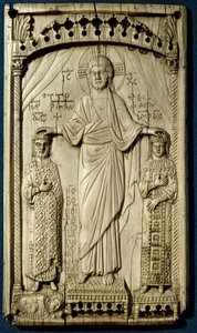 The Crowning of Otto II and Theophrano from a plaque binding